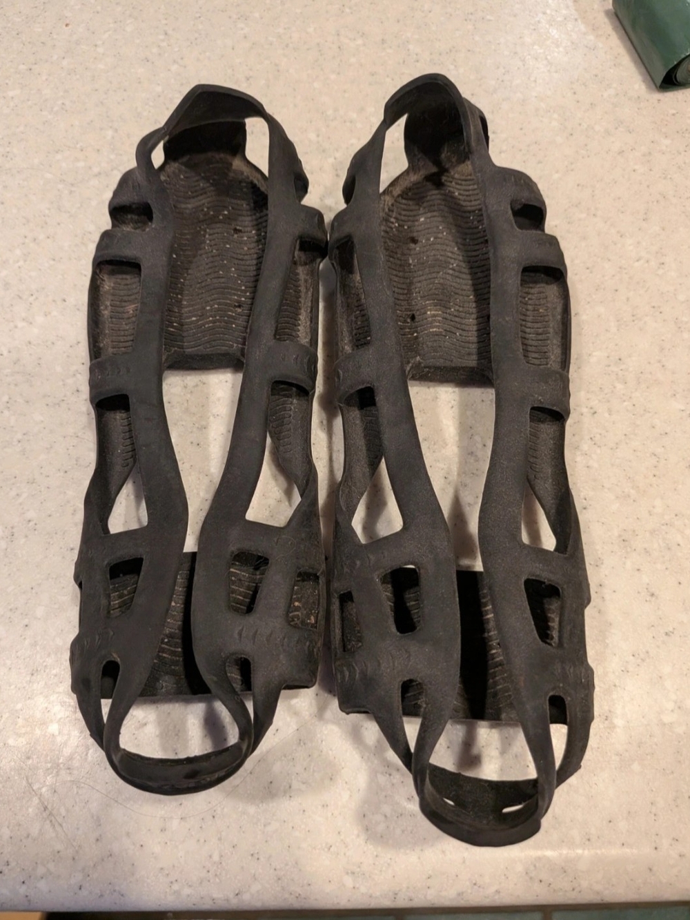 Black Women's Ice Cleat Traction Covers